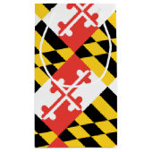Maryland Flag Klein Cadeauzakje (Achterkant)