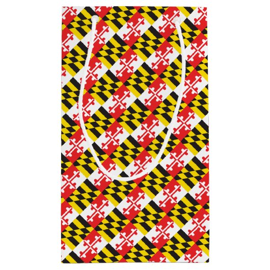 Maryland Flag Klein Cadeauzakje (Achterkant)