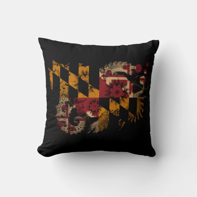 Maryland Flag Kussen (Voorkant)