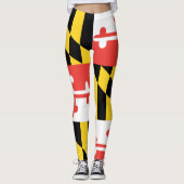 Maryland Flag Leggings (Voorkant)