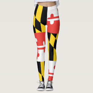 Maryland Flag Leggings