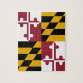 Maryland Flag Legpuzzel (Verticaal)