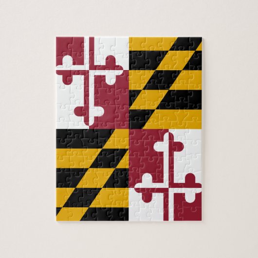 Maryland Flag Legpuzzel (Verticaal)