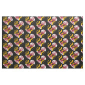 Maryland Flag Love Heart Stof (Fat Quarter)