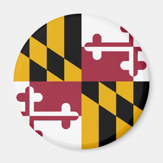 Maryland Flag Magneet (Voorkant)