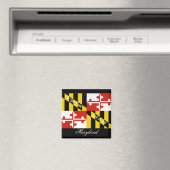 Maryland Flag Magnet (Insitu (Vaatwasser))