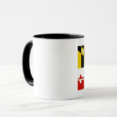 Maryland Flag Mok (Voorkant links)