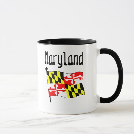 Maryland Flag Mok (Rechts)