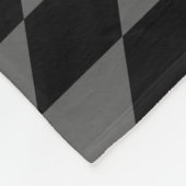 Maryland Flag Monochromatische deken - zwart (Hoek)