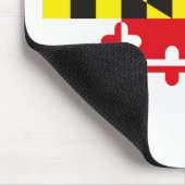 Maryland Flag Mousepad Muismat (Hoek)