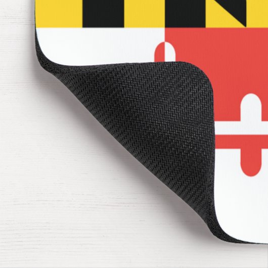 Maryland Flag Mousepad Muismat (Hoek)