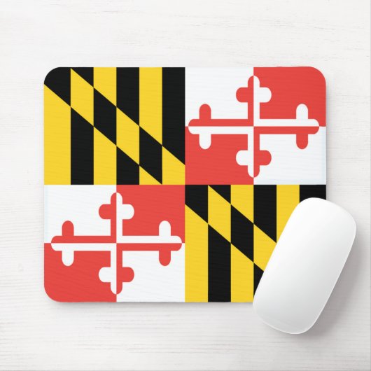 Maryland Flag Mousepad Muismat (Met muis)