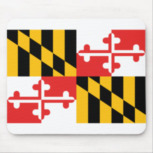 Maryland Flag Muismat