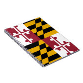Maryland Flag Notitieboek (Rechterzijde)