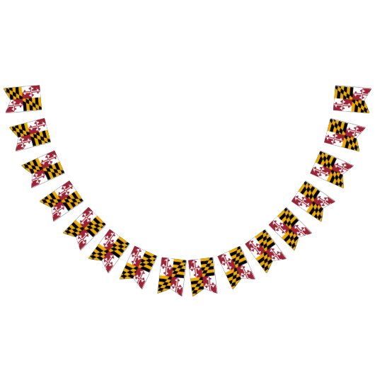 Maryland Flag Party, bunting Banners / bruiloft (Alle)