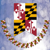 Maryland Flag Party, bunting Banners / bruiloft