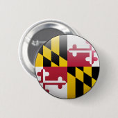 Maryland Flag Ronde Button 5,7 Cm (Voorkant /achterkant)