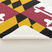 Maryland Flag Sherpa Deken (3/4)