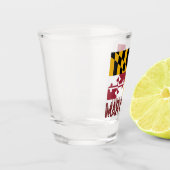 Maryland Flag Shot Glas (Links)