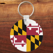 Maryland Flag Sleutelhanger (Voorkant)