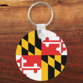 Maryland Flag Sleutelhanger (Voorkant)