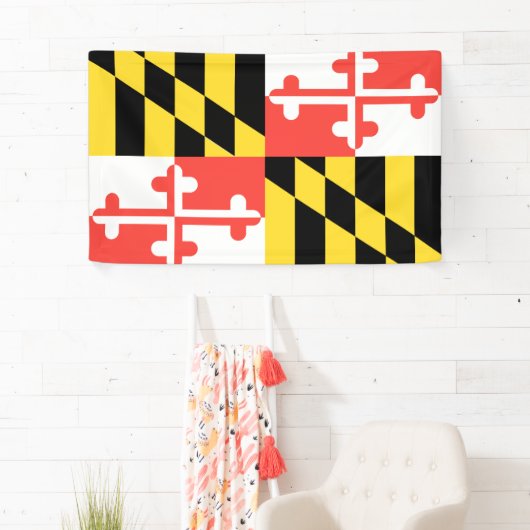 MARYLAND Flag - Spandoek (Insitu)