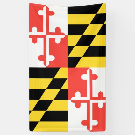 MARYLAND Flag - Spandoek (Verticaal)