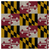 Maryland Flag Stof (Close Up)