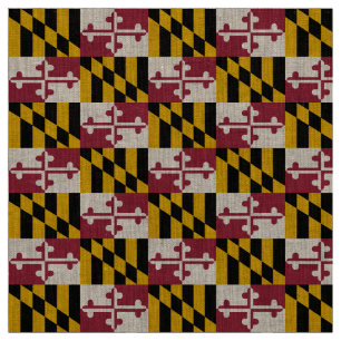 Maryland Flag Stof