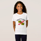 Maryland Flag T-shirt (Voorkant volledig)