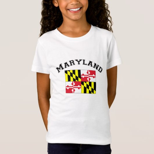 Maryland Flag T-shirt (Voorkant)