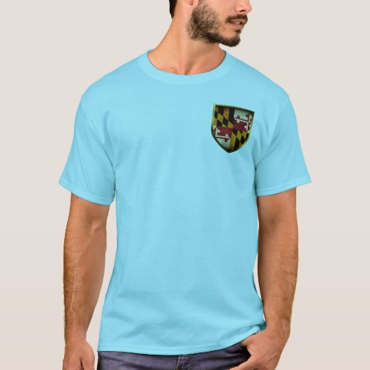 Maryland Flag T-shirt (Voorkant)