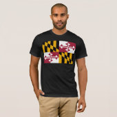 Maryland Flag T-shirt (Voorkant volledig)