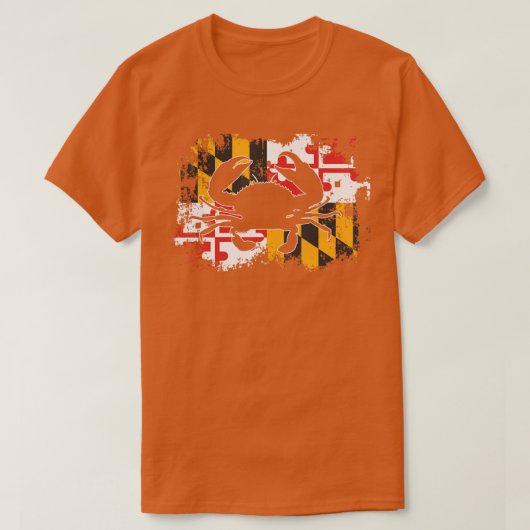 Maryland Flag T-shirt (Design voorkant)