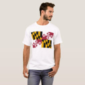 Maryland Flag T-shirt (Voorkant volledig)