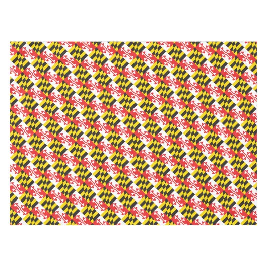 Maryland Flag Tafelkleed (Voorkant (Horizontaal))
