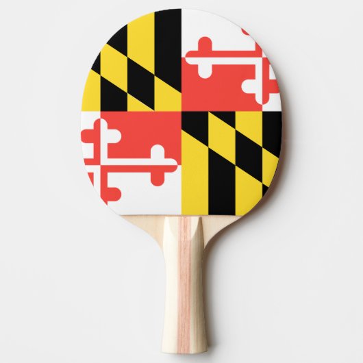 MARYLAND FLAG TAFELTENNISBATJE (Voorkant)
