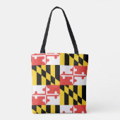 Maryland Flag Tas en Crossover Bag (Achterkant)
