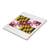 Maryland Flag Tegeltje (Zijkant)