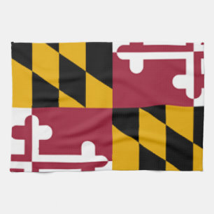 Maryland Flag Theedoek