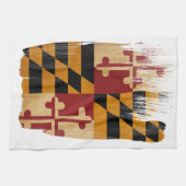 Maryland Flag Theedoek (Horizontaal)