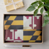Maryland Flag Tissue Paper Tissuepapier (Geschenk)