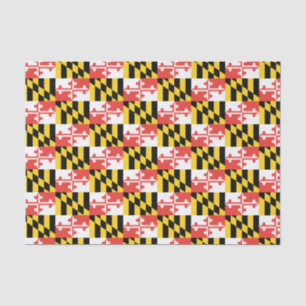 Maryland Flag Tissue Paper Tissuepapier