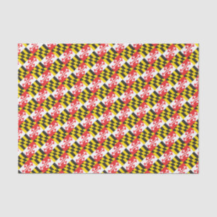 Maryland Flag Tissuepapier