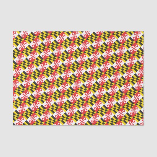 Maryland Flag Tissuepapier (Voorkant)