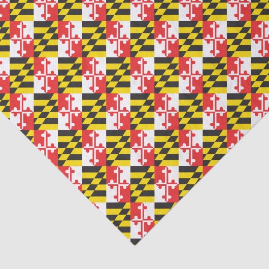 Maryland Flag Tissuepapier (Detail)