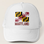 Maryland Flag Trucker Pet (Voorkant)