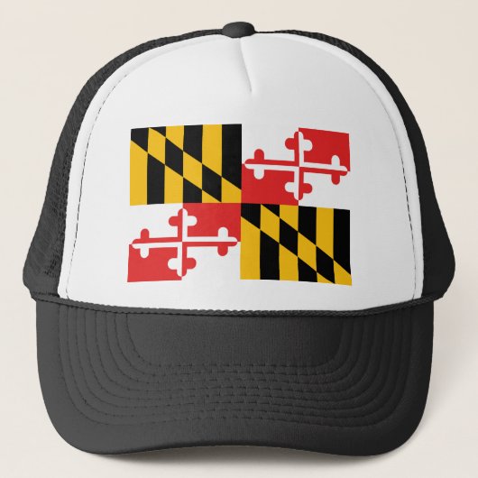 Maryland Flag Trucker Pet (Voorkant)
