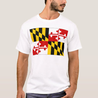 Maryland Flag Verenigde Staten T-shirt