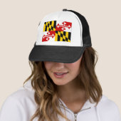 Maryland Flag Verenigde Staten Trucker Pet (In situ)